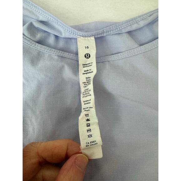 lululemon athletica Light Blue Long Sleeve Tee - Picture 5 of 7